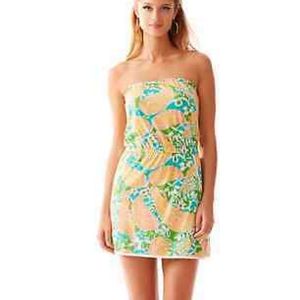 Authentic Lilly Pulitzer XS Lucy Romper-Pop goes the Lemur